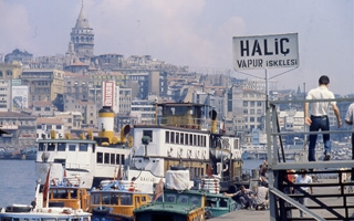 Kimler geldi kimler geçti... Galata Köprüsü tarih oldu! 23