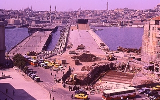 Kimler geldi kimler geçti... Galata Köprüsü tarih oldu! 26