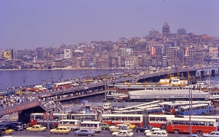 Kimler geldi kimler geçti... Galata Köprüsü tarih oldu! 12