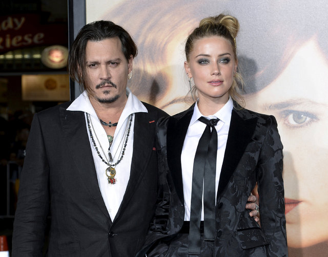 Johnny Depp ile  Amber Heard boşandılar 1