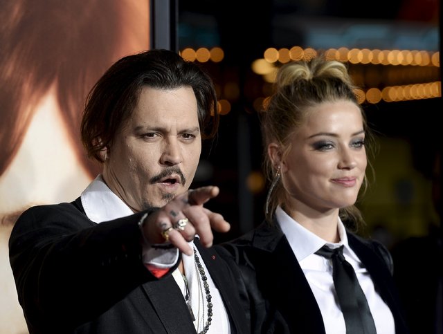 Johnny Depp ile  Amber Heard boşandılar 2
