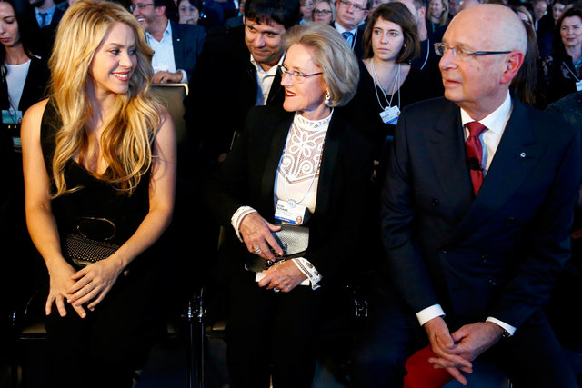 Shakira yardım faaliyetleri nedeniyle ödüllendirildi 2
