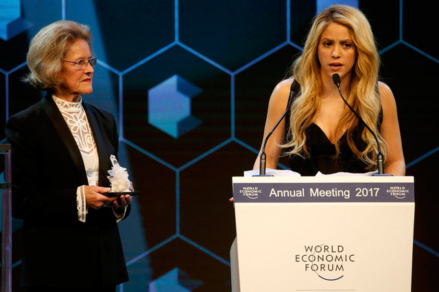 Shakira yardım faaliyetleri nedeniyle ödüllendirildi 3