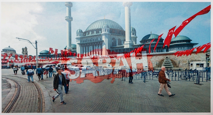 Taksim'e yapılacak caminin görüntüleri 20