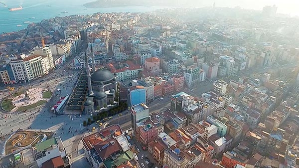 Taksim'e yapılacak caminin görüntüleri 4