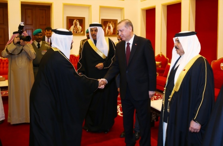 Cumhurbaşkanı Erdoğan'ın Bahreyn ziyaretinden kareler 11