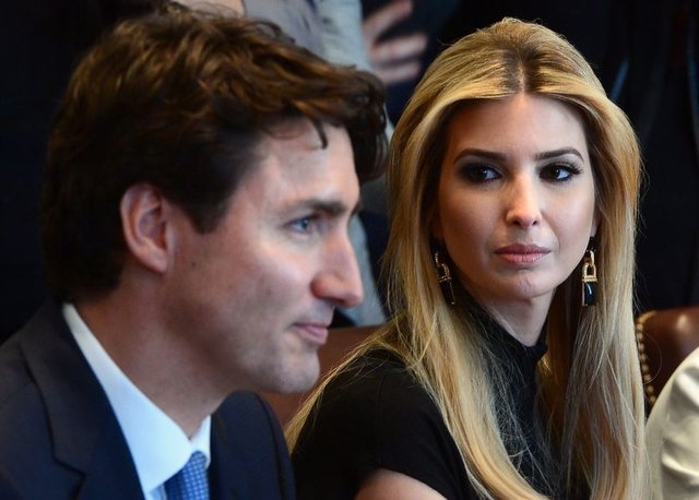 Kanada Başbakanı Trudeau, Ivanka Trump'ın kıskacında 8