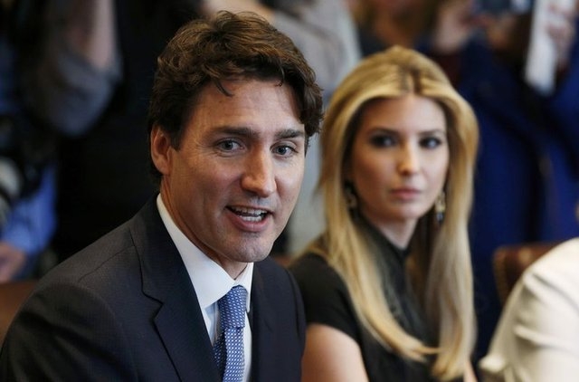 Kanada Başbakanı Trudeau, Ivanka Trump'ın kıskacında 12