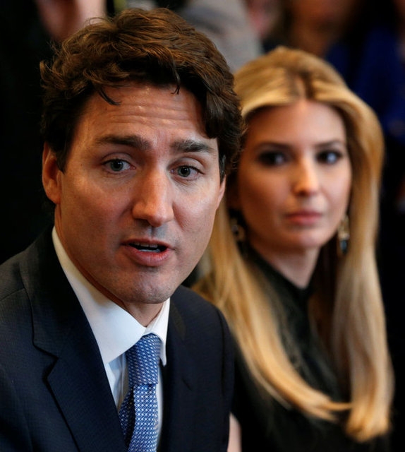 Kanada Başbakanı Trudeau, Ivanka Trump'ın kıskacında 6