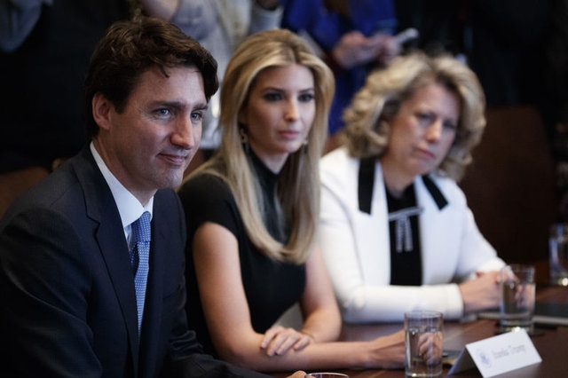 Kanada Başbakanı Trudeau, Ivanka Trump'ın kıskacında 10
