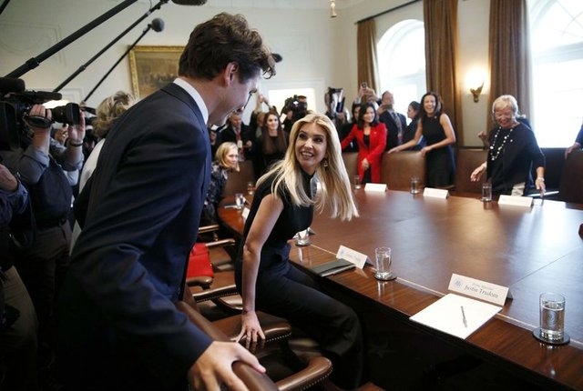 Kanada Başbakanı Trudeau, Ivanka Trump'ın kıskacında 1