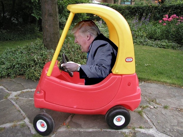 TIR şoförü Trump sosyal medyanın dilinde! 6