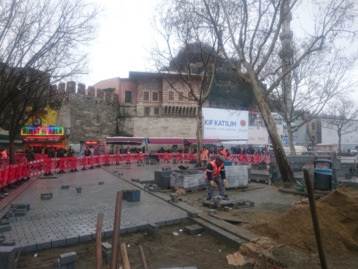 Tarihi Eminönü Meydanı değişiyor! İşte geçmişten bugüne Eminönü... 28