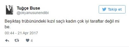 TRT Oğuzhan'dan çok onu gösterdi: Beşiktaş-Lyon maçına damga vuran kızıl saçlı taraftar! 5