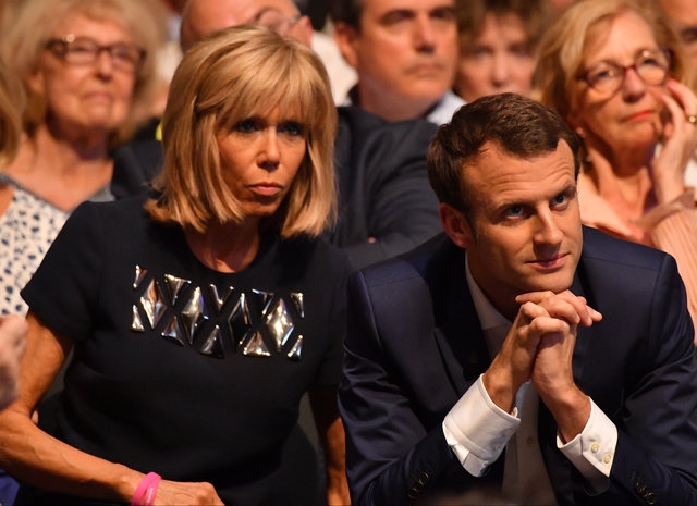 Fransa'nın yeni First Lady'si, Emmanuel Macron'dan 24 yaş büyük eşi Brigitte Macron oldu! 11
