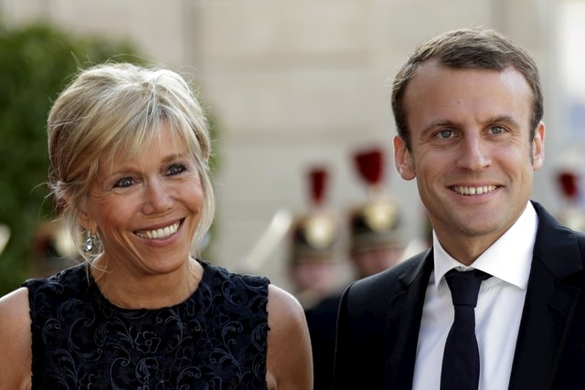 Fransa'nın yeni First Lady'si, Emmanuel Macron'dan 24 yaş büyük eşi Brigitte Macron oldu! 12