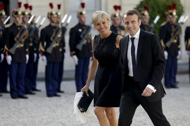 Fransa'nın yeni First Lady'si, Emmanuel Macron'dan 24 yaş büyük eşi Brigitte Macron oldu! 10