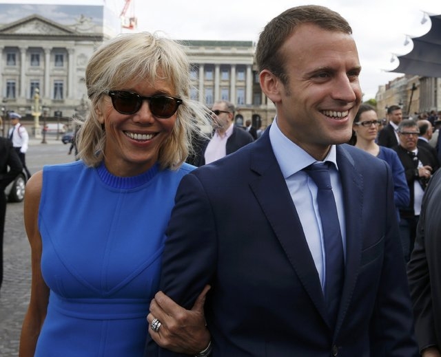 Fransa'nın yeni First Lady'si, Emmanuel Macron'dan 24 yaş büyük eşi Brigitte Macron oldu! 5