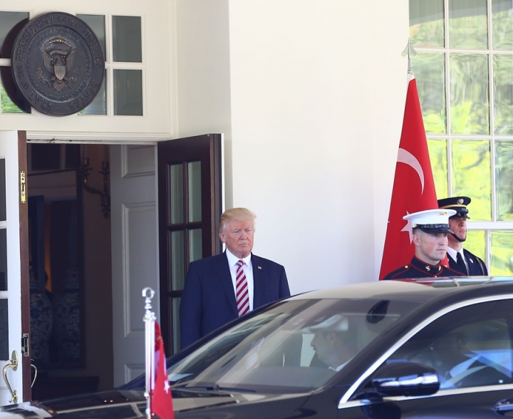 Kare kare Erdoğan'ın tarihi Beyaz Saray ziyareti 1