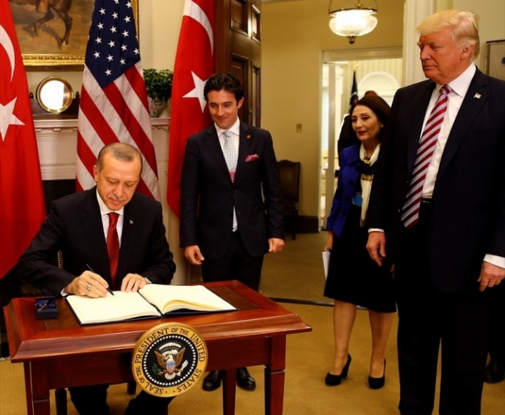 Kare kare Erdoğan'ın tarihi Beyaz Saray ziyareti 12
