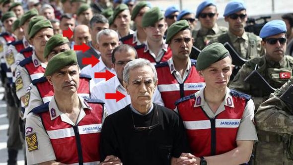 Darbenin beyin takımı böyle görüntülendi! 1