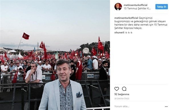 Ünlü isimler 15 Temmuz Şehitler Köprüsü'ne akın etti 13