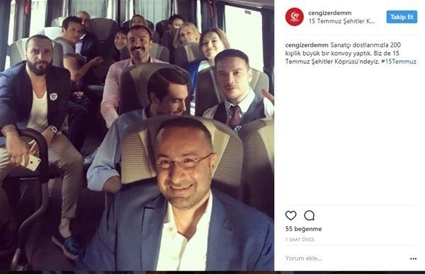 Ünlü isimler 15 Temmuz Şehitler Köprüsü'ne akın etti 11