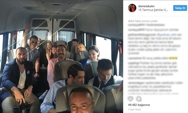 Ünlü isimler 15 Temmuz Şehitler Köprüsü'ne akın etti 17