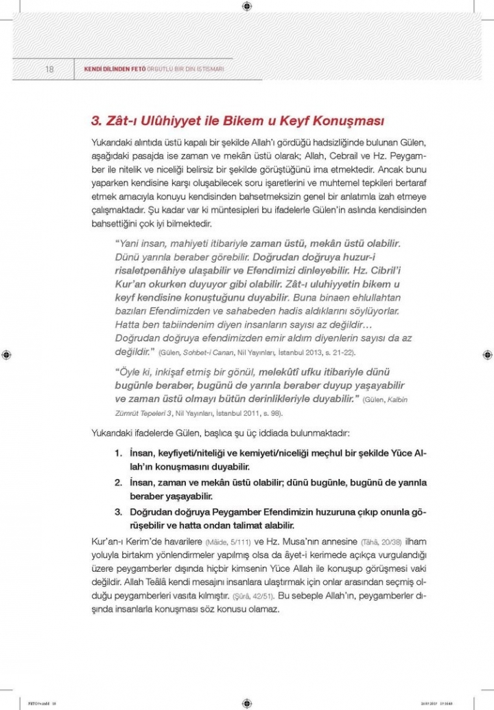 Kendi dilinden 'FETÖ' örgütlü bir din istismarı 16