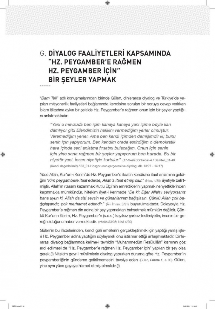 Kendi dilinden 'FETÖ' örgütlü bir din istismarı 83