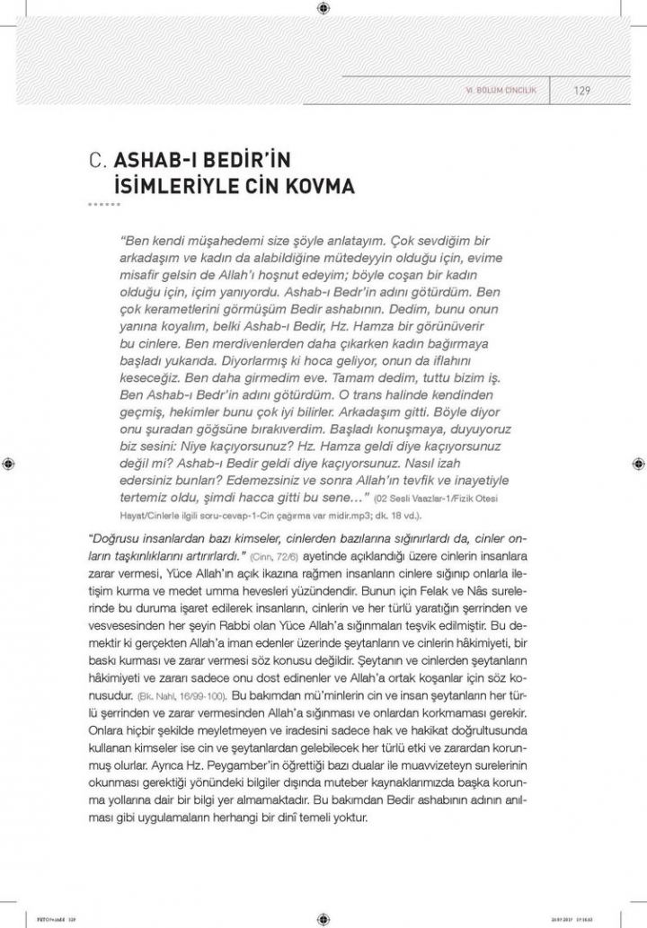 Kendi dilinden 'FETÖ' örgütlü bir din istismarı 125