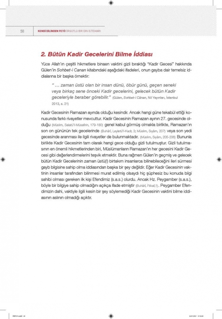 Kendi dilinden 'FETÖ' örgütlü bir din istismarı 54