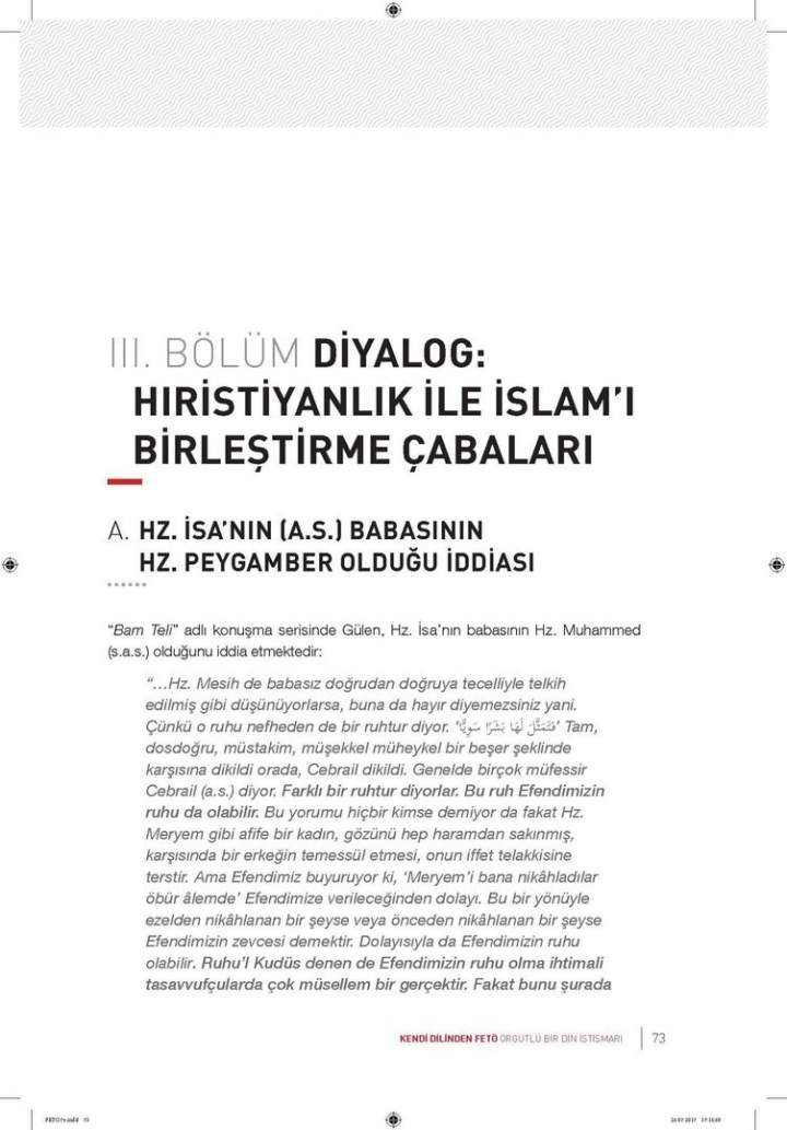 Kendi dilinden 'FETÖ' örgütlü bir din istismarı 71