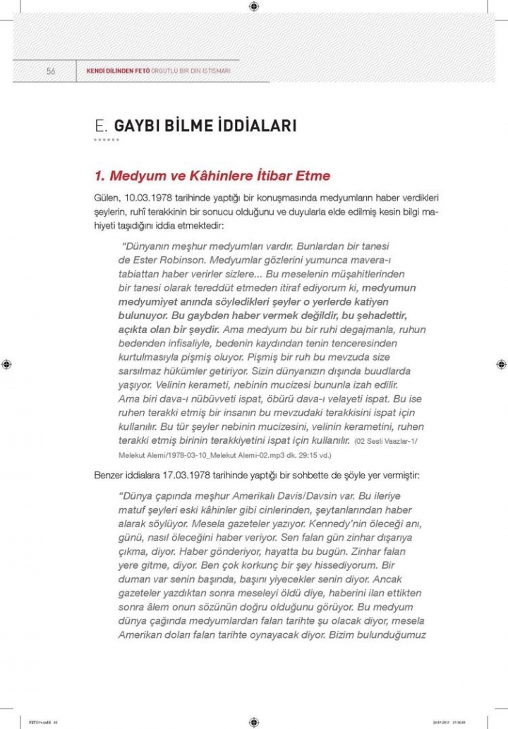 Kendi dilinden 'FETÖ' örgütlü bir din istismarı 52