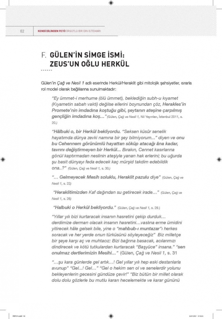Kendi dilinden 'FETÖ' örgütlü bir din istismarı 80