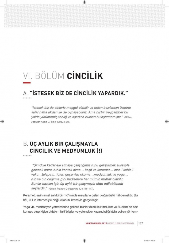 Kendi dilinden 'FETÖ' örgütlü bir din istismarı 123