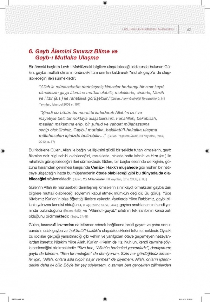 Kendi dilinden 'FETÖ' örgütlü bir din istismarı 59