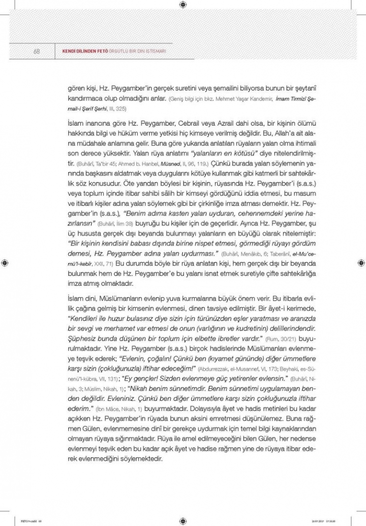Kendi dilinden 'FETÖ' örgütlü bir din istismarı 66