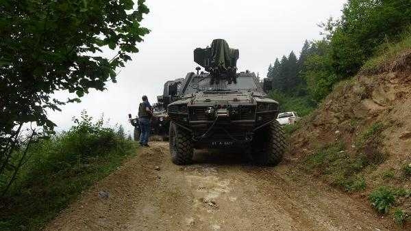 Maçka'da büyük operasyon devam ediyor 2