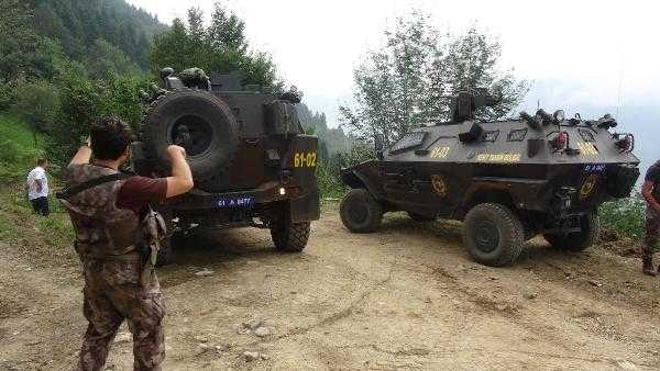 Maçka'da büyük operasyon devam ediyor 4