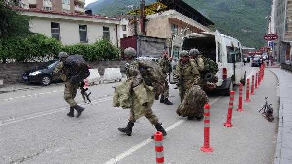 Maçka'da büyük operasyon devam ediyor 1
