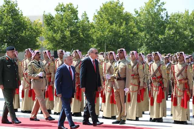 Cumhurbaşkanı Erdoğan Ürdün'de! 14