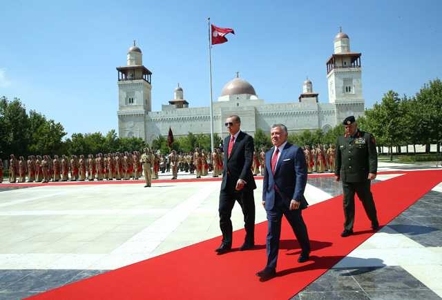 Cumhurbaşkanı Erdoğan Ürdün'de! 18