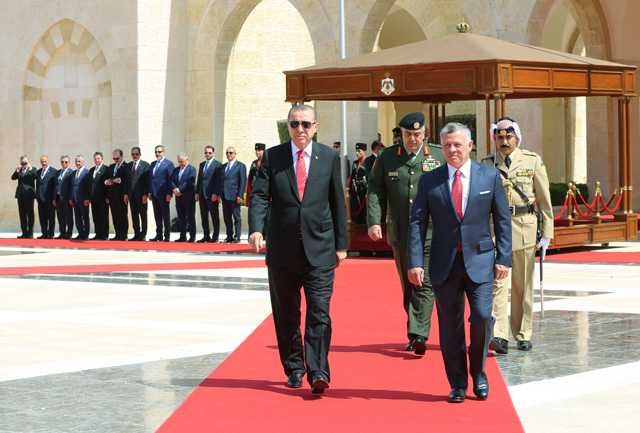 Cumhurbaşkanı Erdoğan Ürdün'de! 12