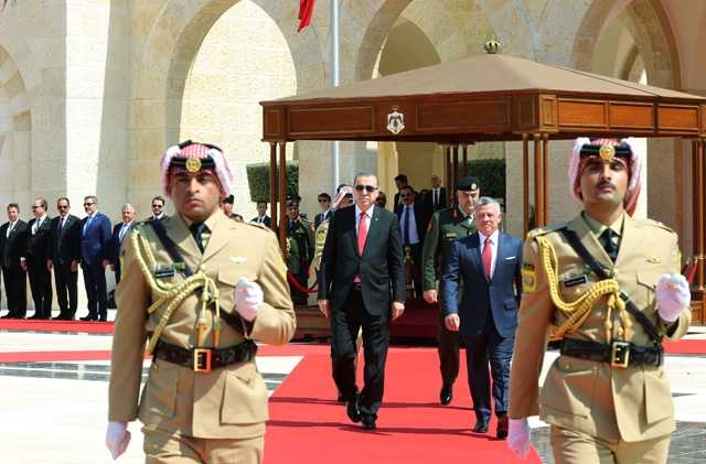 Cumhurbaşkanı Erdoğan Ürdün'de! 13