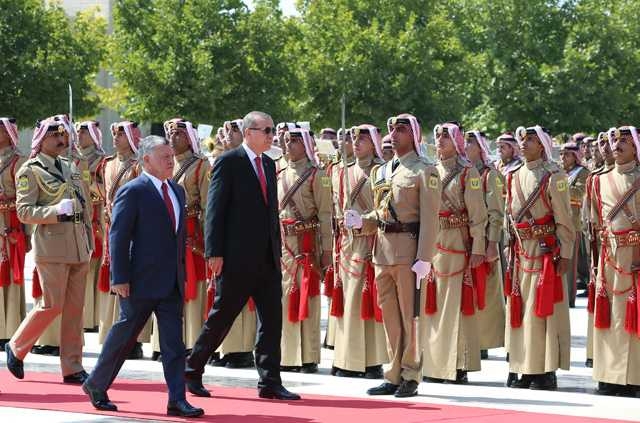 Cumhurbaşkanı Erdoğan Ürdün'de! 16