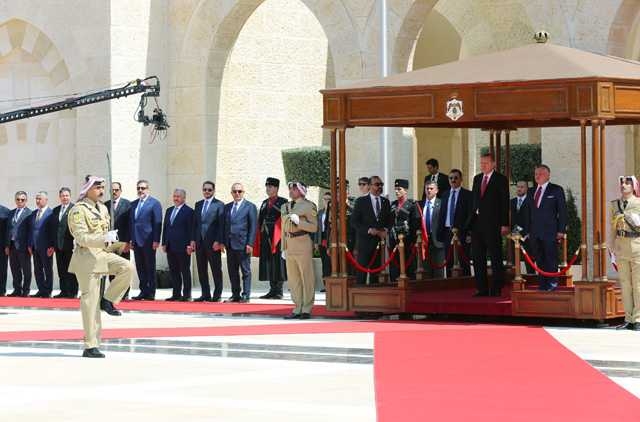 Cumhurbaşkanı Erdoğan Ürdün'de! 22