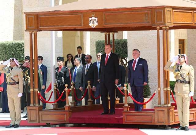 Cumhurbaşkanı Erdoğan Ürdün'de! 6