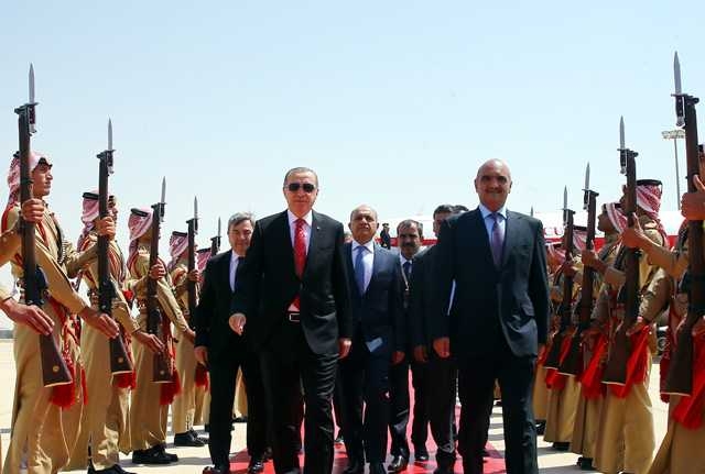 Cumhurbaşkanı Erdoğan Ürdün'de! 9