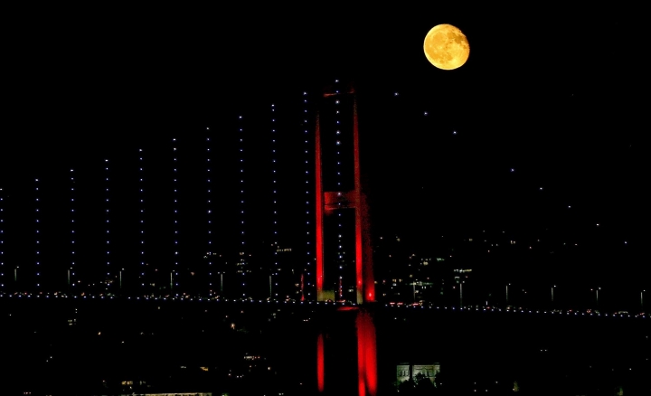 İstanbul'da dolunay şöleni... 7